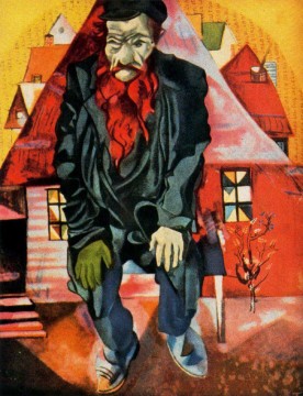 Der rote Jude Zeitgenosse Marc Chagall Ölgemälde